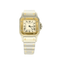 Montre CARTIER - SANTOS - Montre bi-ton Santos Galbée Réf. 1567 en or jaune et acier 58 Facettes DV0999-1