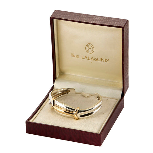 Bracelet LALAOUNIS - Bracelet torque or et argent 58 Facettes DV0162-17