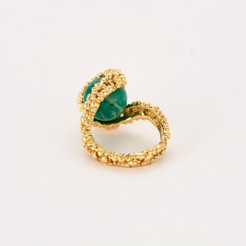 Bague 47.5 GILBERT ALBERT - Bague or jaune et billes interchangeables 58 Facettes DV0106-7-475-3