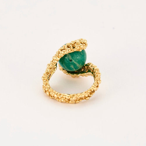 Bague 47.5 GILBERT ALBERT - Bague or jaune et billes interchangeables 58 Facettes DV0106-7-475-3