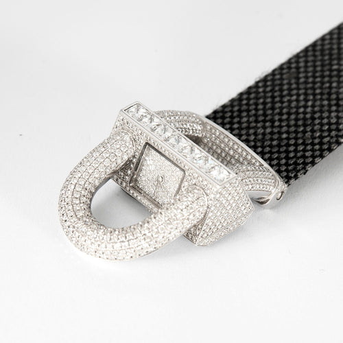 Montre VAN CLEEF & ARPELS - Collection Cadenas - Montre en or blanc diamants 58 Facettes DV4479-39