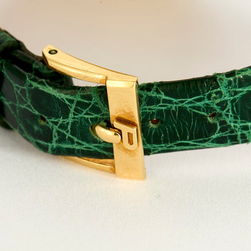 Montre PIAGET - Extraplate Jade - Montre en or jaune et jade 58 Facettes DV4479-40