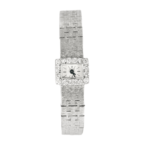Montre PIAGET - Mécanisme 101 P - Montre en or blanc et diamants 58 Facettes DV4479-42