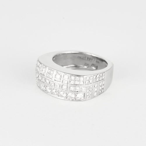 Bague 55 MAUBOUSSIN - Belle toujours - Bague en or gris et diamants 58 Facettes DV13725-3