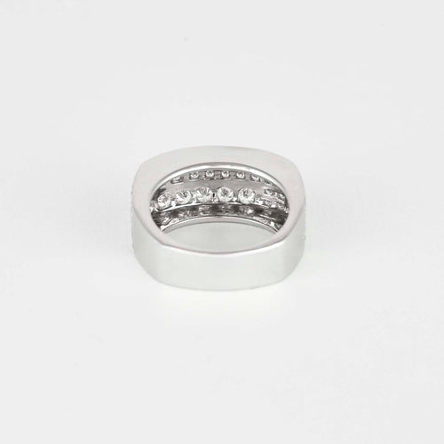 Bague 55 MAUBOUSSIN - Belle toujours - Bague en or gris et diamants 58 Facettes DV13725-3