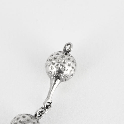 Bracelet HERMES - Bracelet Vintage en Argent Motif balles de golf 58 Facettes DV13878-2