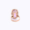 Bague 53 Bague en or jaune et améthyste 58 Facettes DV14341-1-53-2