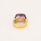 Bague 54.5 Bague en or jaune et améthyste 58 Facettes DV13940-1-545-2