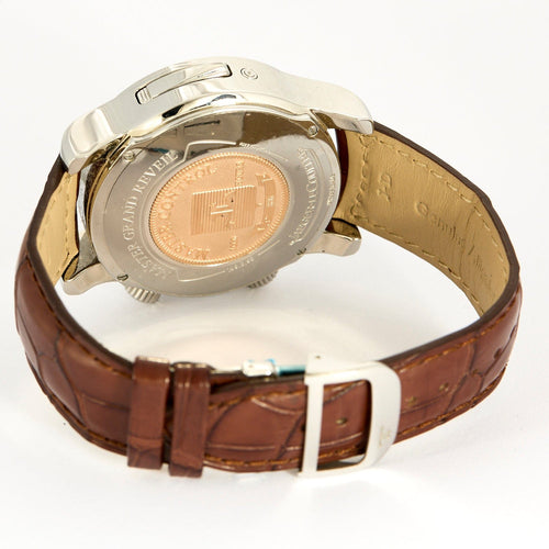 Montre JAEGER LECOULTRE - Calendrier Perpétuel - Master Grand Réveil - Elegante montre d'homme en acier 58 Facettes DV4479-24