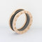 Bague 56 Bulgari Bague BULGARI - Bague B.zero or rose 58 Facettes DV14883-1