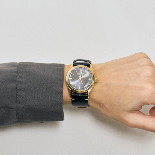 Montre ROLEX - Oyster Perpetual - Air King - montre d’homme en or jaune 58 Facettes DV15408-3