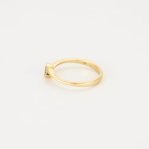 Bague 51 Bague solitaire or et diamant 58 Facettes DV15179-1