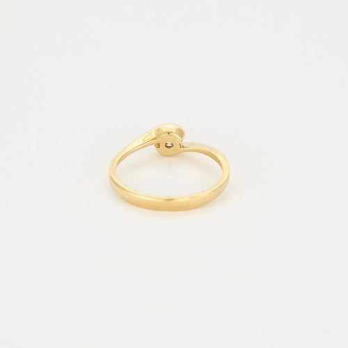 Bague 51 Bague solitaire or et diamant 58 Facettes DV15179-1