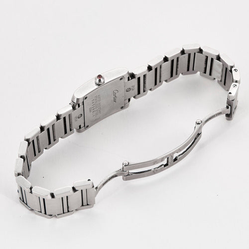 Montre CARTIER - Montre tank en acier. 58 Facettes DV13628-1