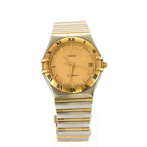 Montre OMEGA Constellation- Bracelet montre acier et or jaune 58 Facettes DV13773-1