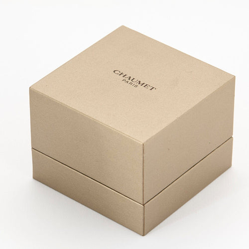 Bague 53 CHAUMET - LIEN - Bague en or gris et diamants 58 Facettes DV14759-1