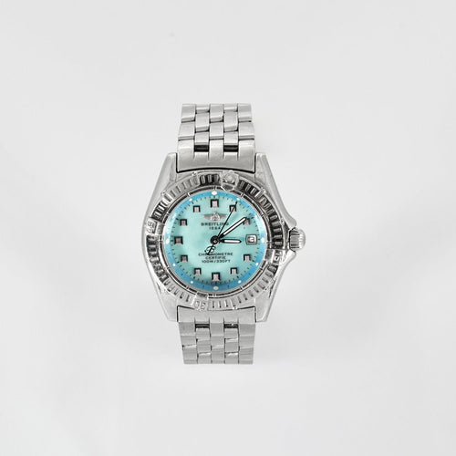 Montre BREITLING - Modèle Callistino - Montre en acier à remontage manuel automatique.  58 Facettes DV12511-9