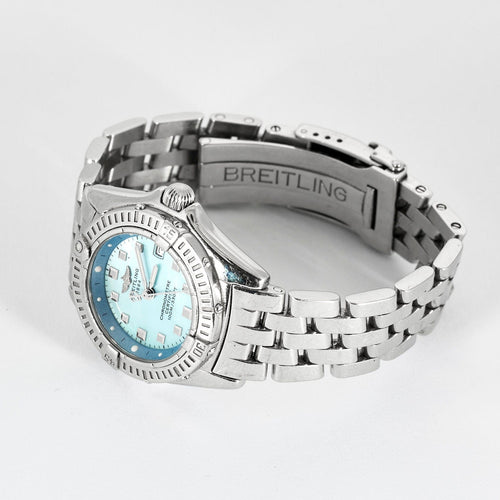 Montre BREITLING - Modèle Callistino - Montre en acier à remontage manuel automatique.  58 Facettes DV12511-9