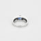 Bague 58 Bague bandeau en or blanc, saphir et diamants 58 Facettes DV15480-2-58-2