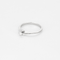 Bague 53.5 CHIMENTO - Bague solitaire en or blanc, diamant 58 Facettes DV12410-30