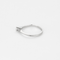 Bague 53.5 CHIMENTO - Bague solitaire en or blanc, diamant 58 Facettes DV12410-30
