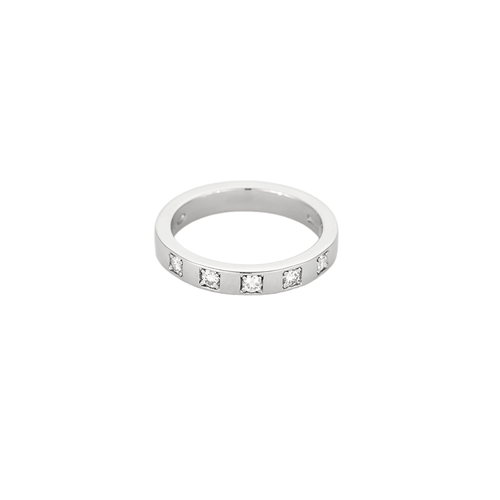 Bague 48.5 BULGARI - Marry Me Ring - Bague en platine et diamants 58 Facettes DV12410-75
