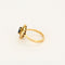 Bague 52 Bague en or jaune saphir et diamants 58 Facettes DDV9927-2
