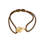 Bracelet DINH VAN - R10 - Bracelet menottes en or jaune et cordon de soie 58 Facettes DV2196-4
