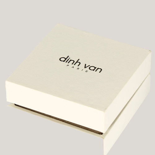 Bracelet DINH VAN - R10 - Bracelet menottes en or jaune et cordon de soie 58 Facettes DV2196-4