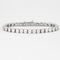 Bracelet Bracelet ligne en or gris et diamants 58 Facettes DV15799-1