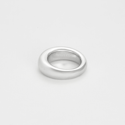 Bague 50 CHAUMET - Bidendum - Bague jonc en or gris 58 Facettes DV0014-13