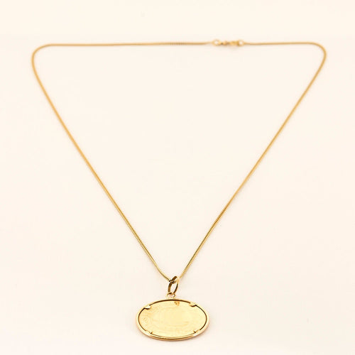 Collier Chaîne et pendentif en or jaune 58 Facettes DV16060-2