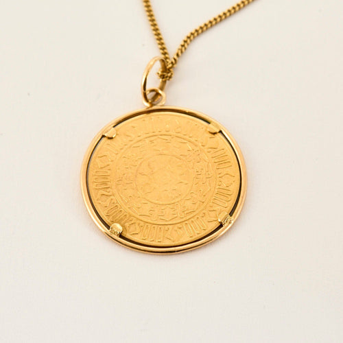 Collier Chaîne et pendentif en or jaune 58 Facettes DV16060-2