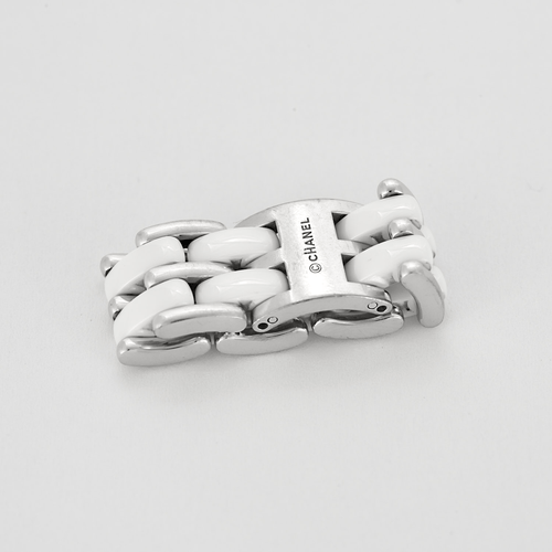 Bague 53 Chanel- Ultra - Grand modèle -  Bague en or blanc et céramique 58 Facettes DV6353-2