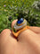 Bague 51 Mellerio- Bague en or jaune saphir et diamants 58 Facettes DV4440-19
