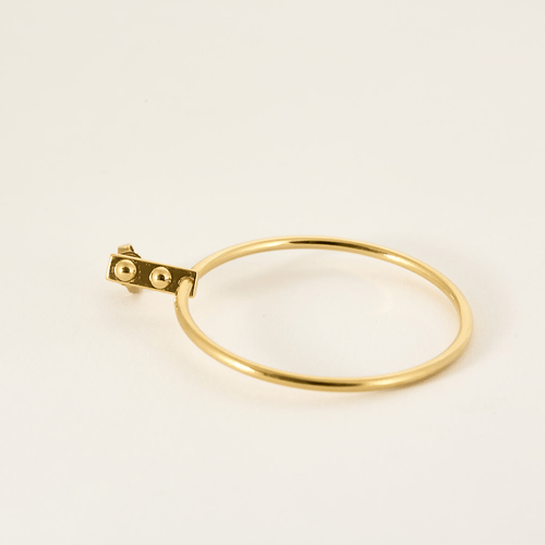 Boucles d'oreilles LOUIS VUITTON - Paire d'anneaux d'oreilles en or jaune 58 Facettes DV16301-1