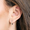 Boucles d'oreilles MESSIKA - Multi-Créoles Gatsby en or gris et diamants 58 Facettes DV15694-2