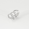 Boucles d'oreilles MESSIKA - Multi-Créoles Gatsby en or gris et diamants 58 Facettes DV15694-2