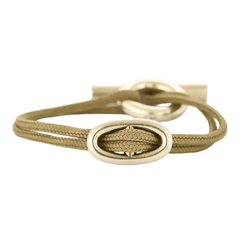 Bracelet HERMES -Bracelet « Skipper » en argent 58 Facettes DV15791-1