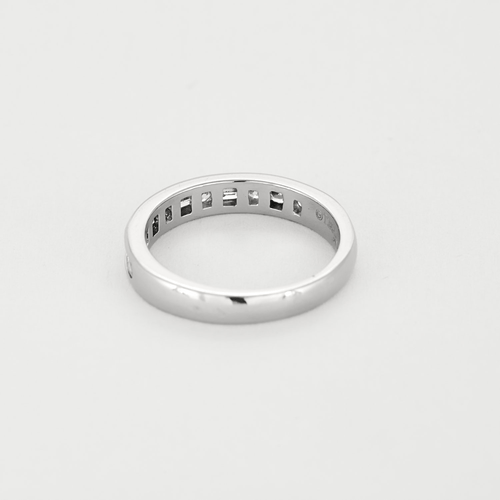 Bague 54 TIFFANY - Alliance en platine et diamants 58 Facettes DV16002-1