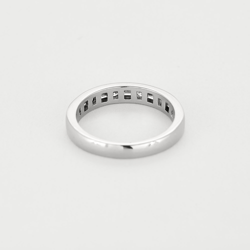 Bague 54 TIFFANY - Alliance en platine et diamants 58 Facettes DV16002-1