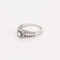 Bague 56 Mauboussin - Chance of Love n°2 - Bague en or blanc, diamant et rubis 58 Facettes DV16158-1