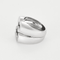 Bague 55 POIRAY - Sceau de coeurs - Bague en or blanc et diamants 58 Facettes DV15694-1