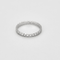 Bague 52 CHAUMET - Bague Bee - Alliance en or gris et diamants 58 Facettes DDV15764-4