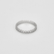 Bague 52 CHAUMET - Bague Bee - Alliance en or gris et diamants 58 Facettes DDV15764-4