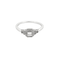 Bague 54.5 Mauboussin -Un Automne 1930 n°2 - Bague Solitaire en or blanc et diamants 58 Facettes DV16089-3