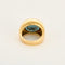 Bague 53 Bague en or jaune et topaze 58 Facettes DV16301-9-53-2