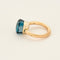 Bague 50 POMELLATO - Nudo Classic - Bague en or rose, topaze bleue de Londres 58 Facettes DV5390-14