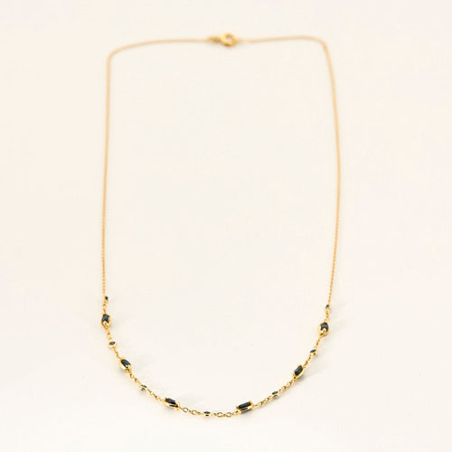 Collier Collier en or jaune et saphirs 58 Facettes DV5390-15