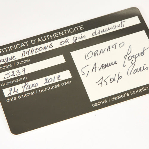 Bague 55 Bague Messika "Glam'Azone" or blanc, diamants. 58 Facettes DV3020-24